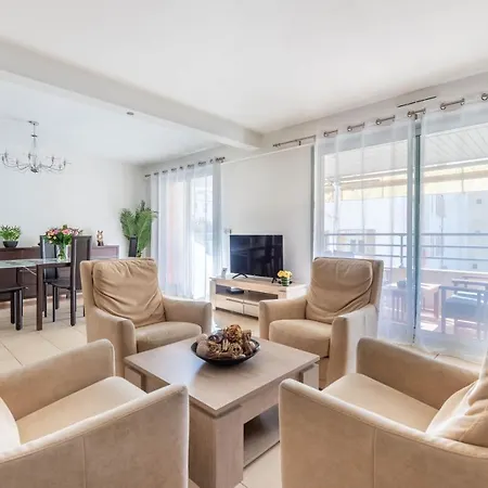 Heart Of Nice- Modern Elegant 2br Flat Big Terrace Apartment