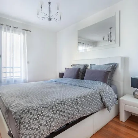 公寓 Heart Of Nice- Modern Elegant 2br Flat Big Terrace 尼斯