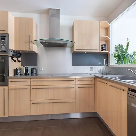 公寓 Heart Of Nice- Modern Elegant 2br Flat Big Terrace